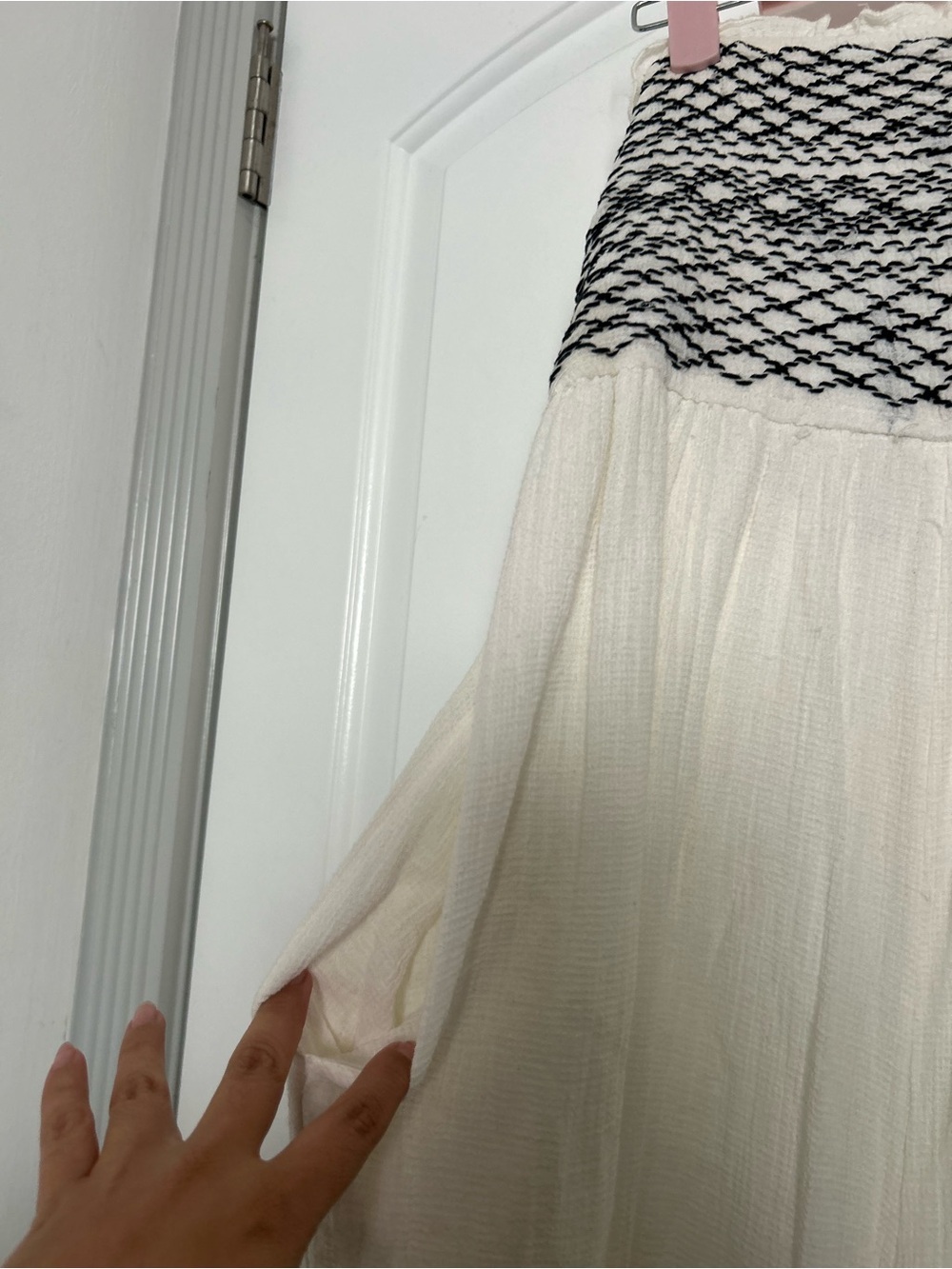Free People Carmen Covertible Wide Leg Jumpsuit Size S Boho Beach Chic Flowy - Picture 4 of 15